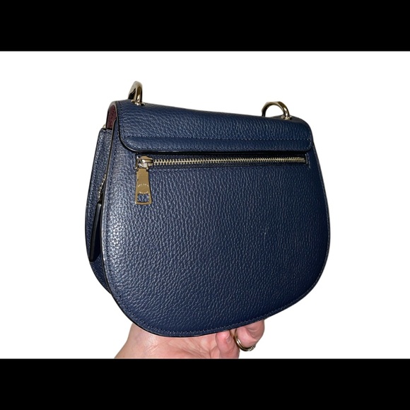 Coach Remi Saddle Bag Daisy Applique - Picture 8 of 14